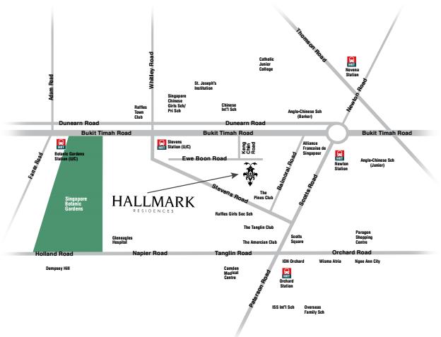 Hallmark Map