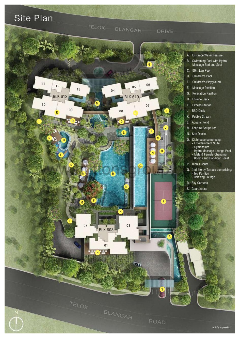 Skyline Residences Site Plan